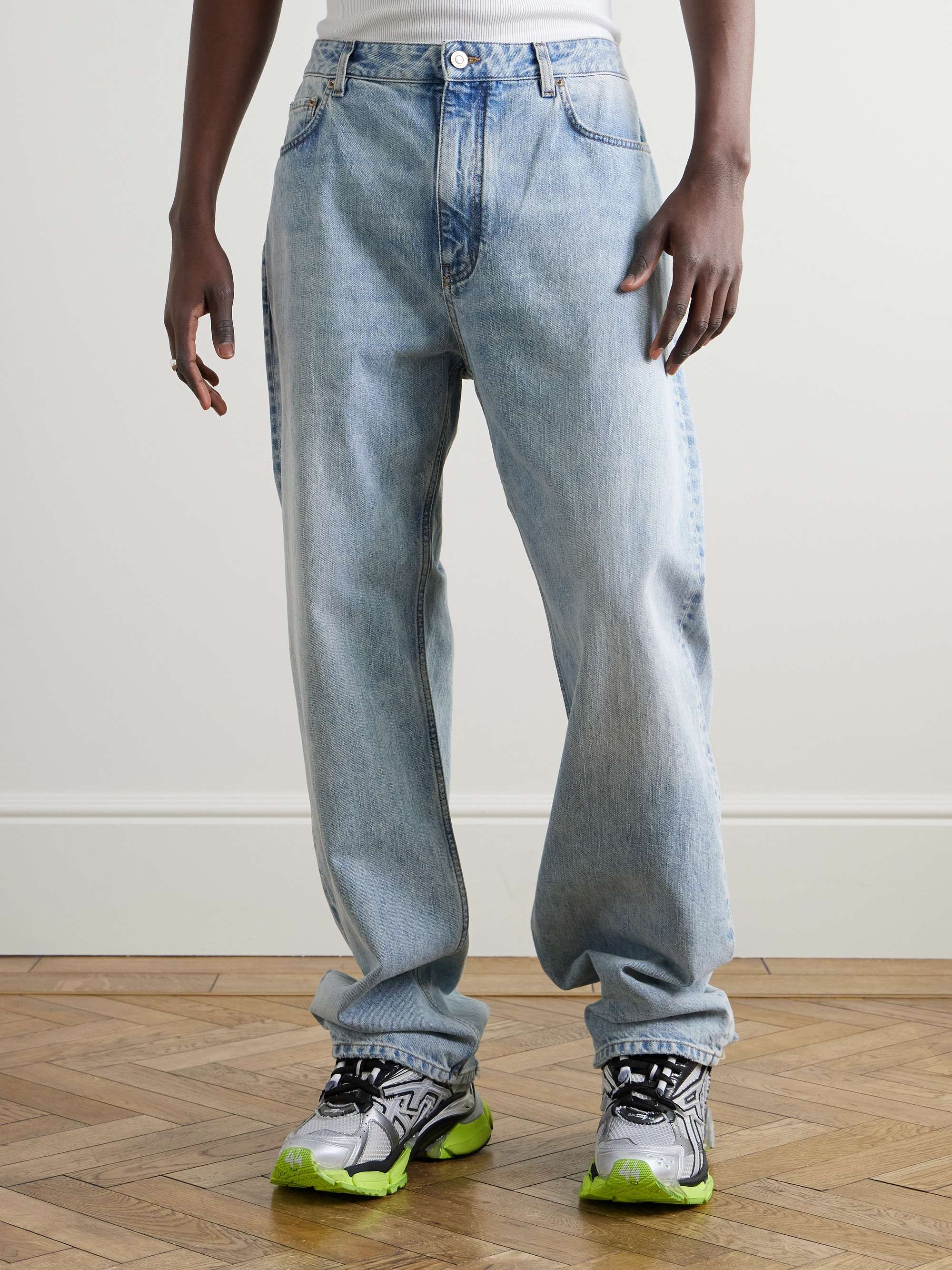 BALENCIAGA Straight-Leg Jeans for Men | MR PORTER