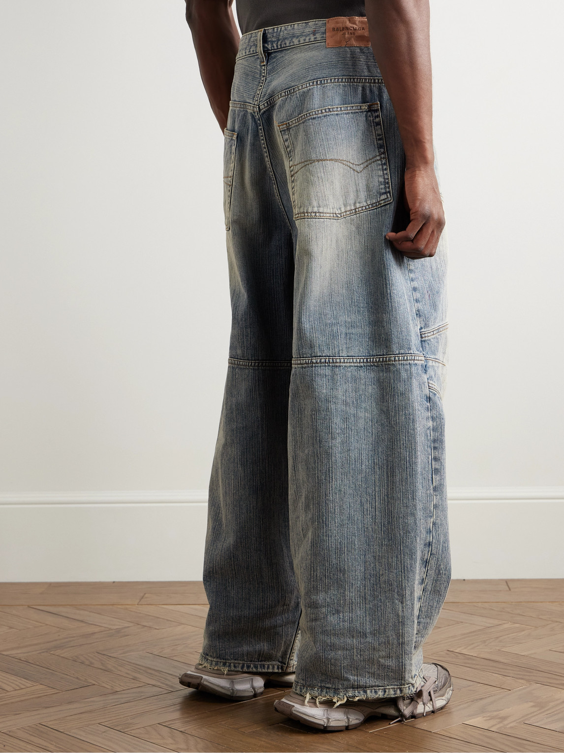  Balenciaga - Wide-leg Jeans - Men - Blue - S 