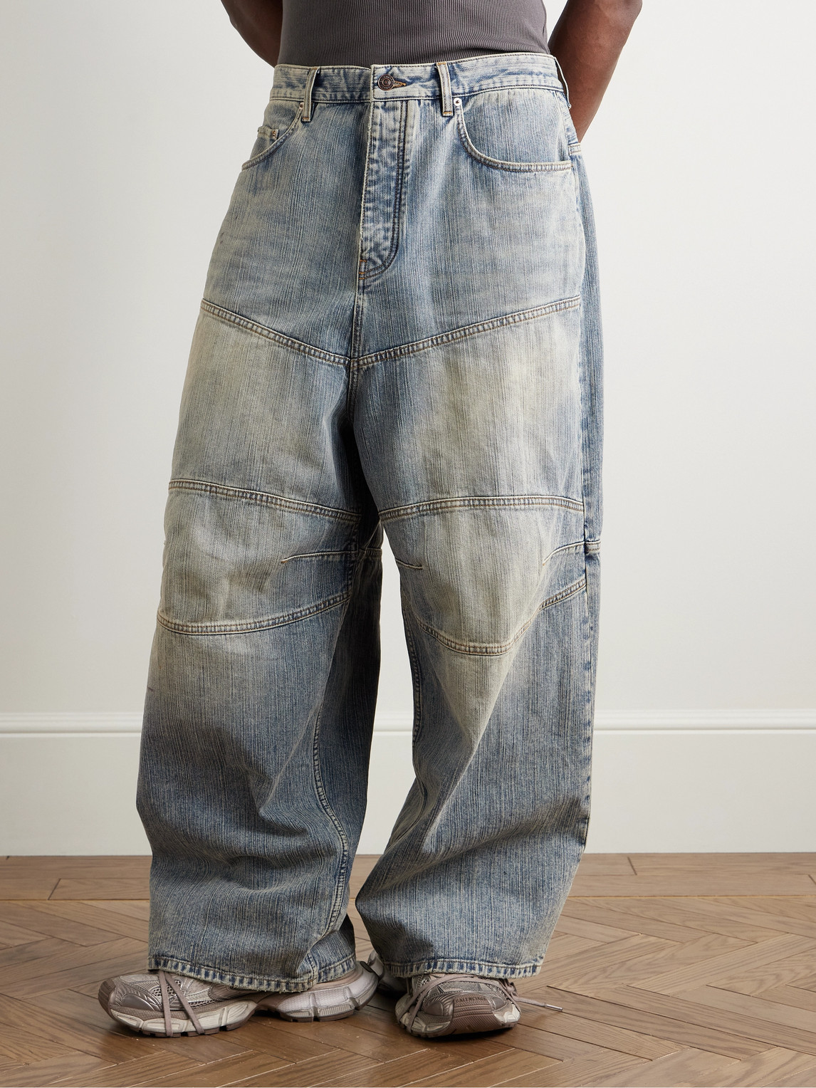  Balenciaga - Wide-leg Jeans - Men - Blue - S 