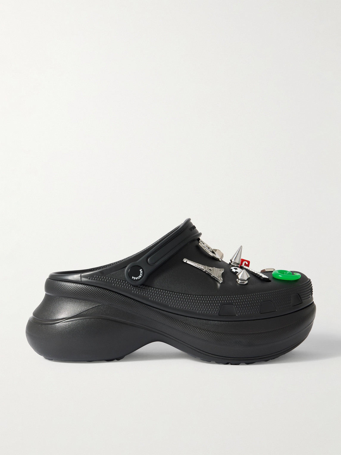 Balenciaga Crocs™ Embellished Rubber Mules - Men