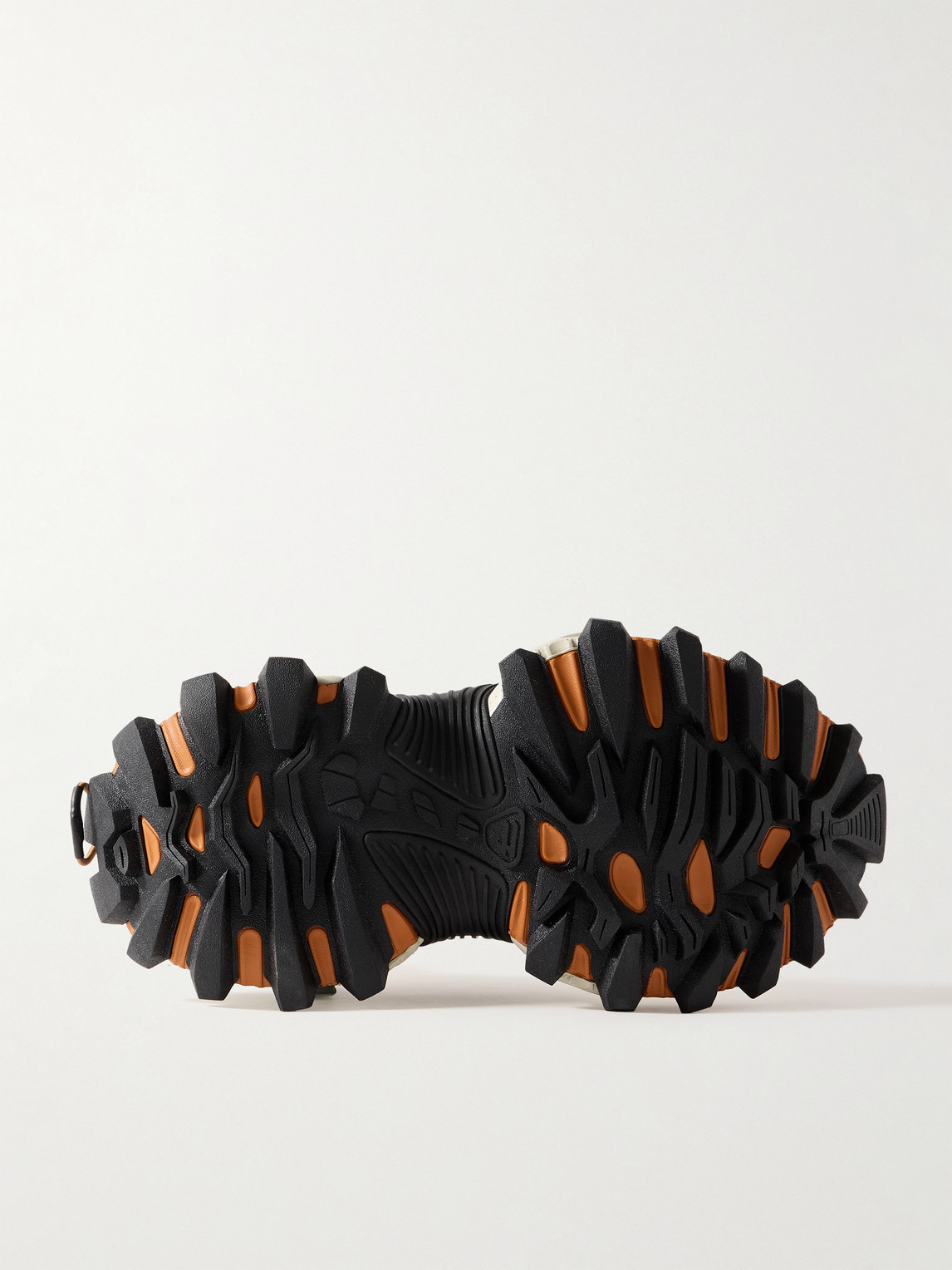 Balenciaga Multicolor Synthetic Leather And Mesh Hike Sneakers In Neutrals