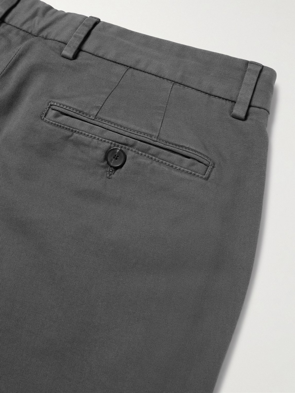 Mr P. - Samuel Straight-Leg Organic Cotton-Blend Twill Chinos