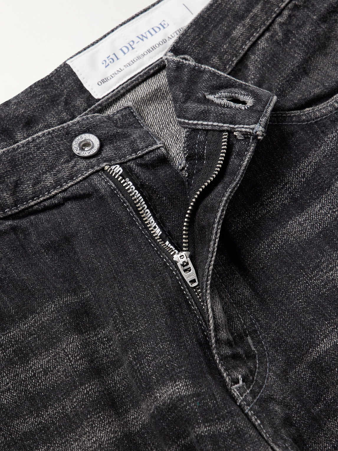 NEIGHBORHOOD STRAIGHT-LEG SELVEDGE JEANS