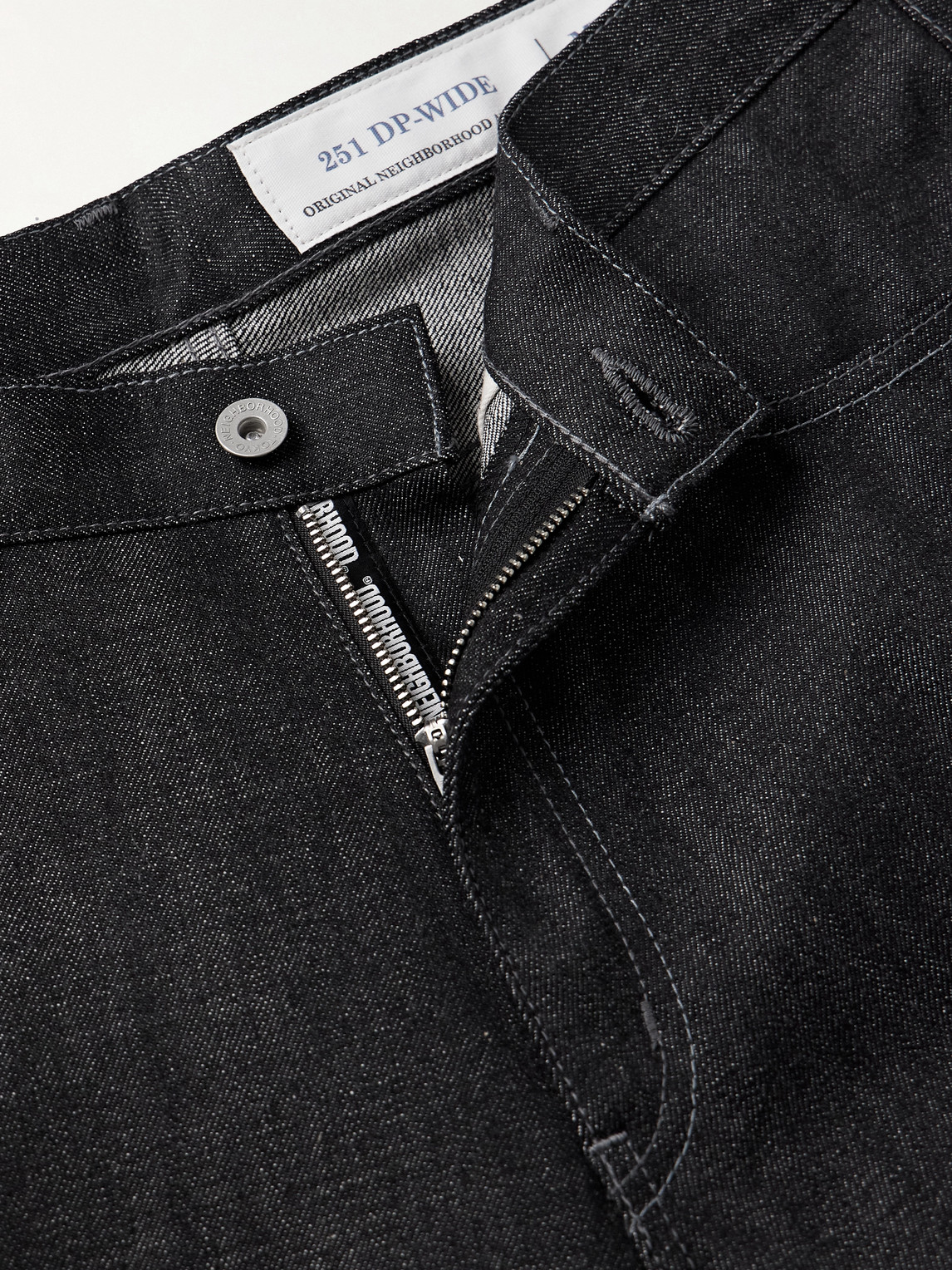 NEIGHBORHOOD DP STRAIGHT-LEG SELVEDGE JEANS
