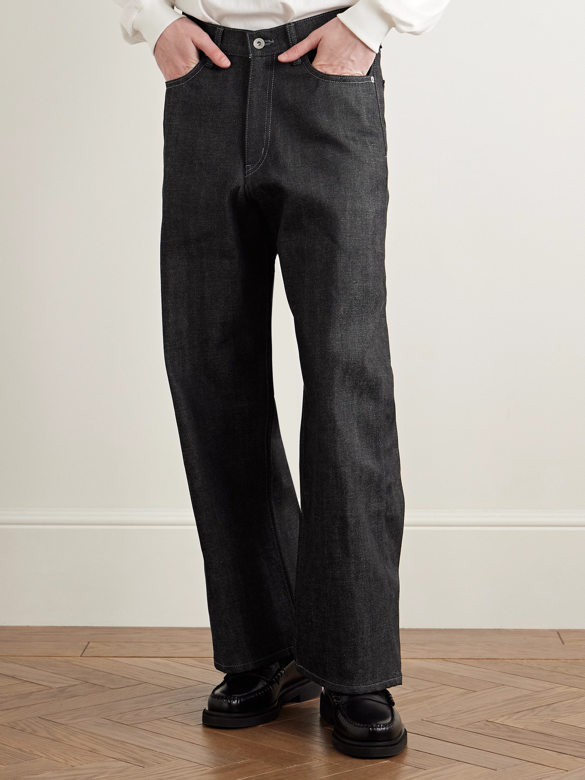 NEIGHBORHOOD DP STRAIGHT-LEG SELVEDGE JEANS