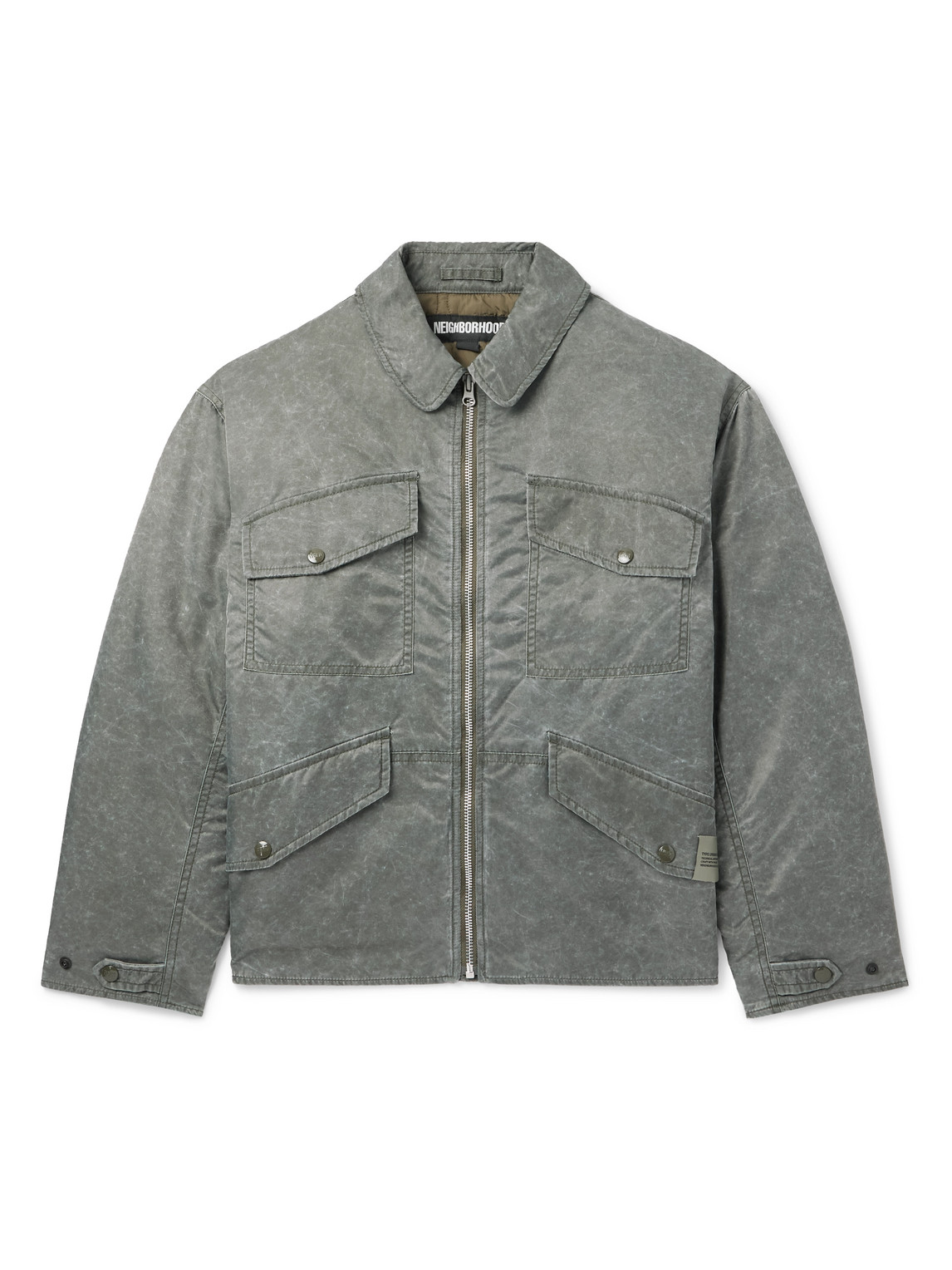 Neighborhood Shell Jacket In Grey
