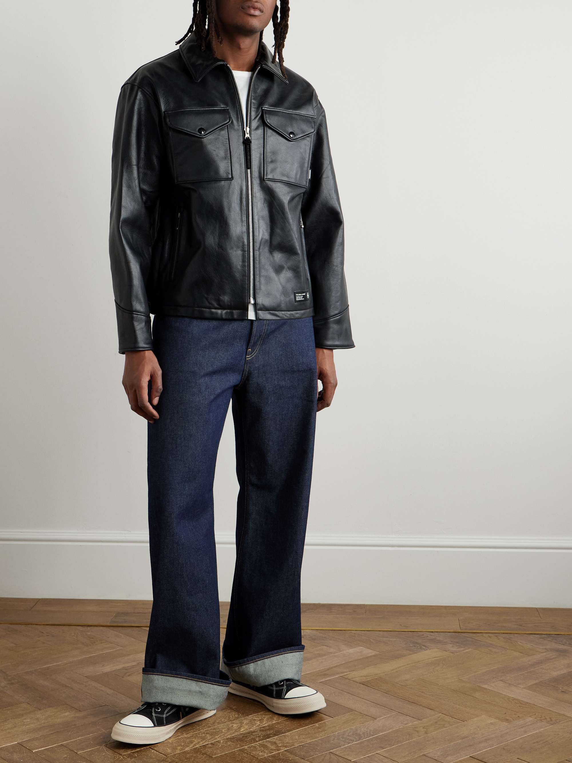全国送料無料ギフト NEIGHBORHOOD PORTER MR | Men for Jacket Leather PM ジャケット・アウター
