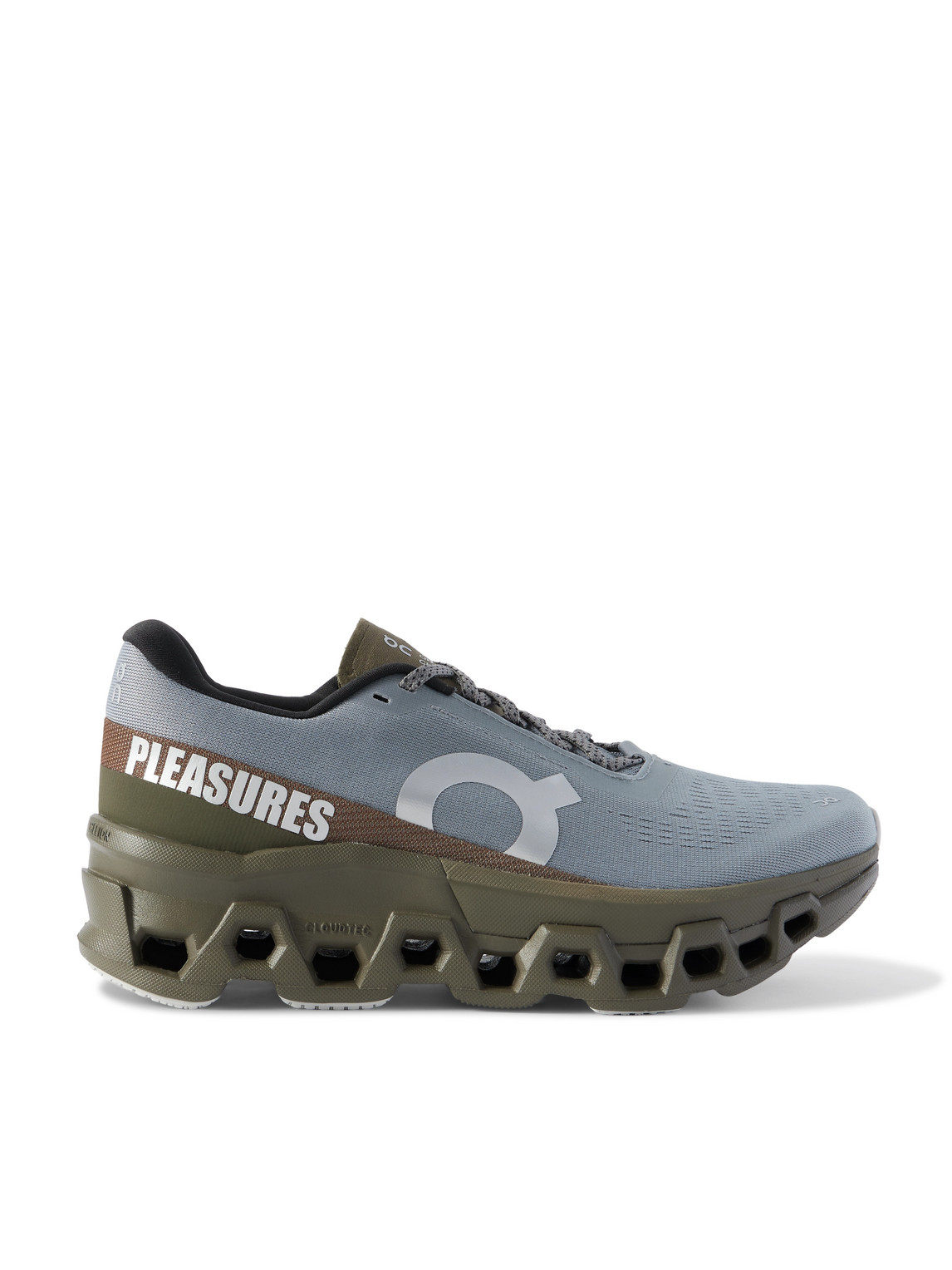 PLEASURES The Loop Cloudmonster 2 Rubber-Trimmed Mesh Running Sneakers