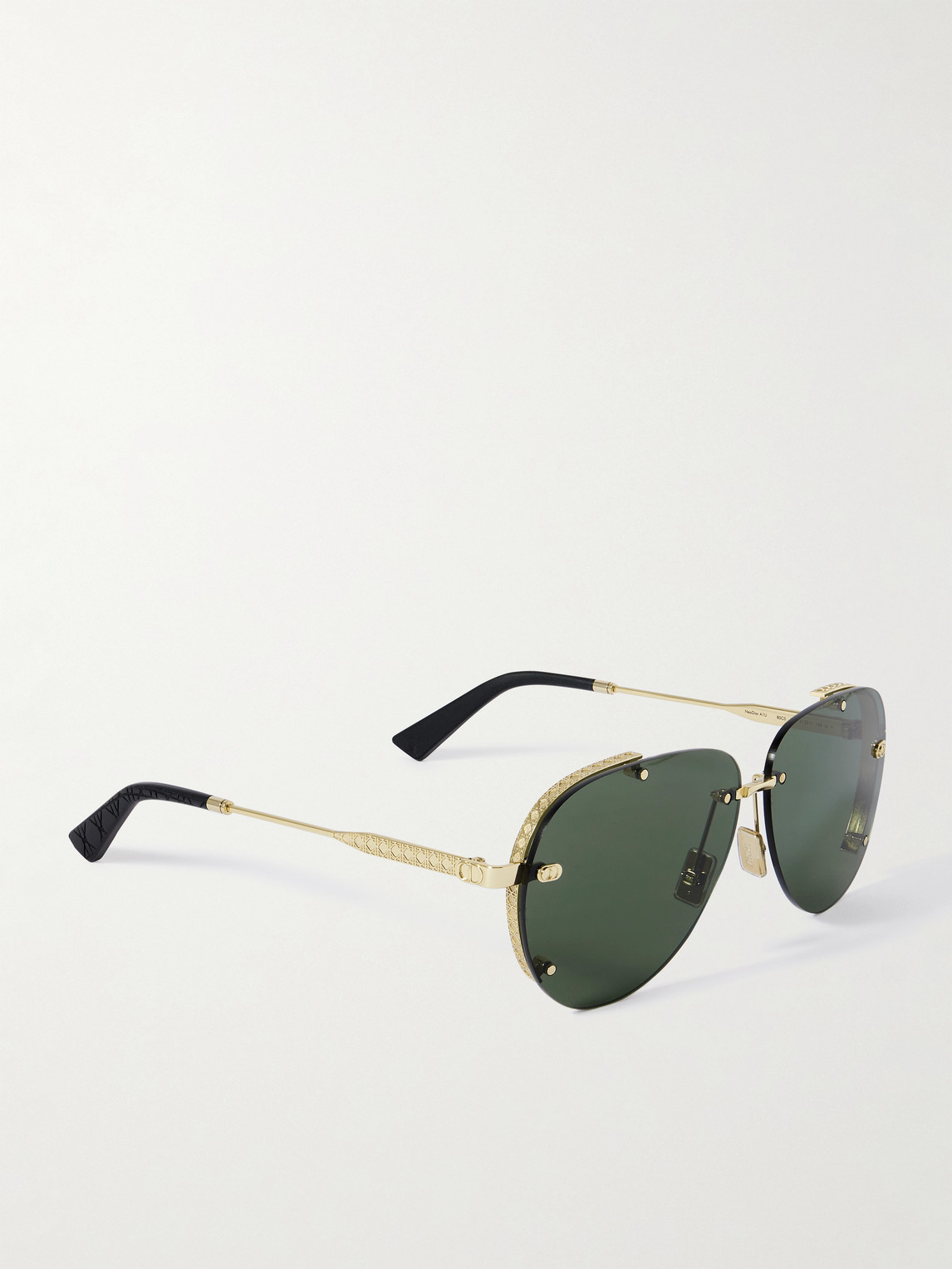 Dior Aviator Sunglasses In Gold