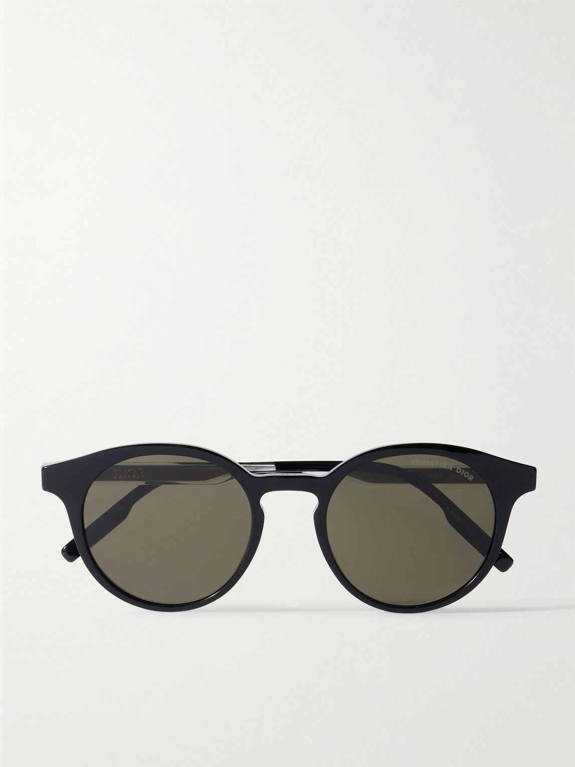 DIOR Eyewear DiorTag R1I Round-Frame Acetate Sunglasses - Men