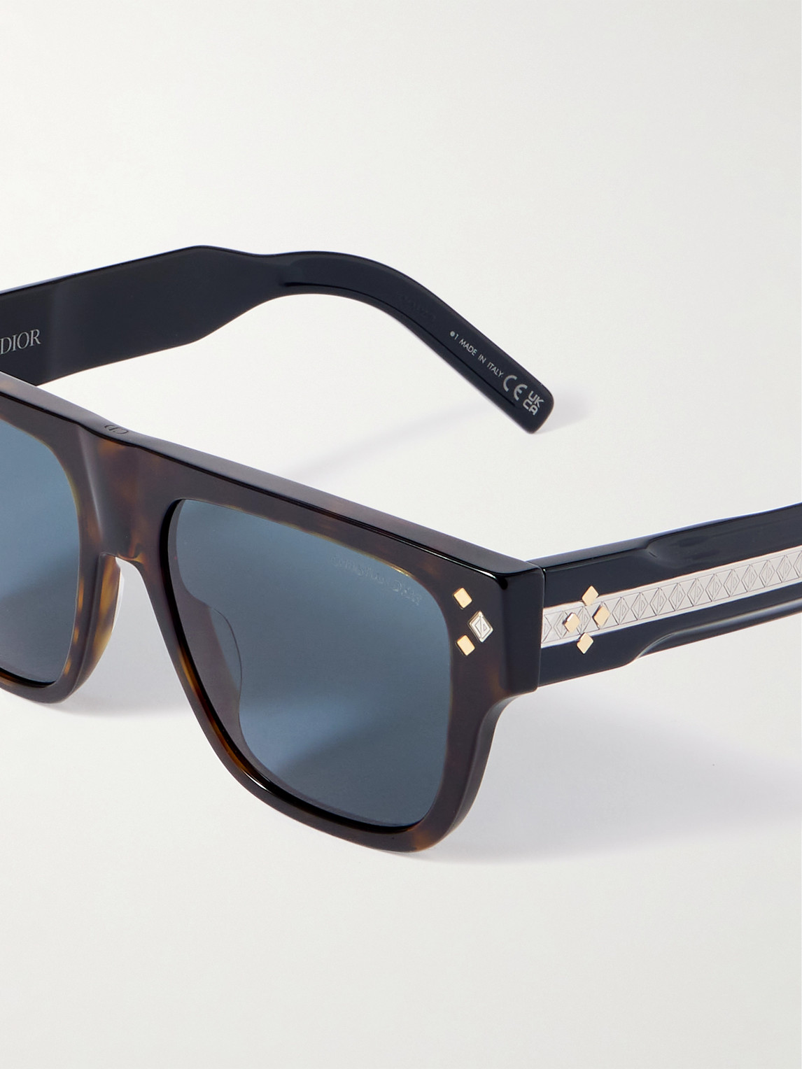 Dior Cddiamond S6i D-frame Acetate Sunglasses In Black