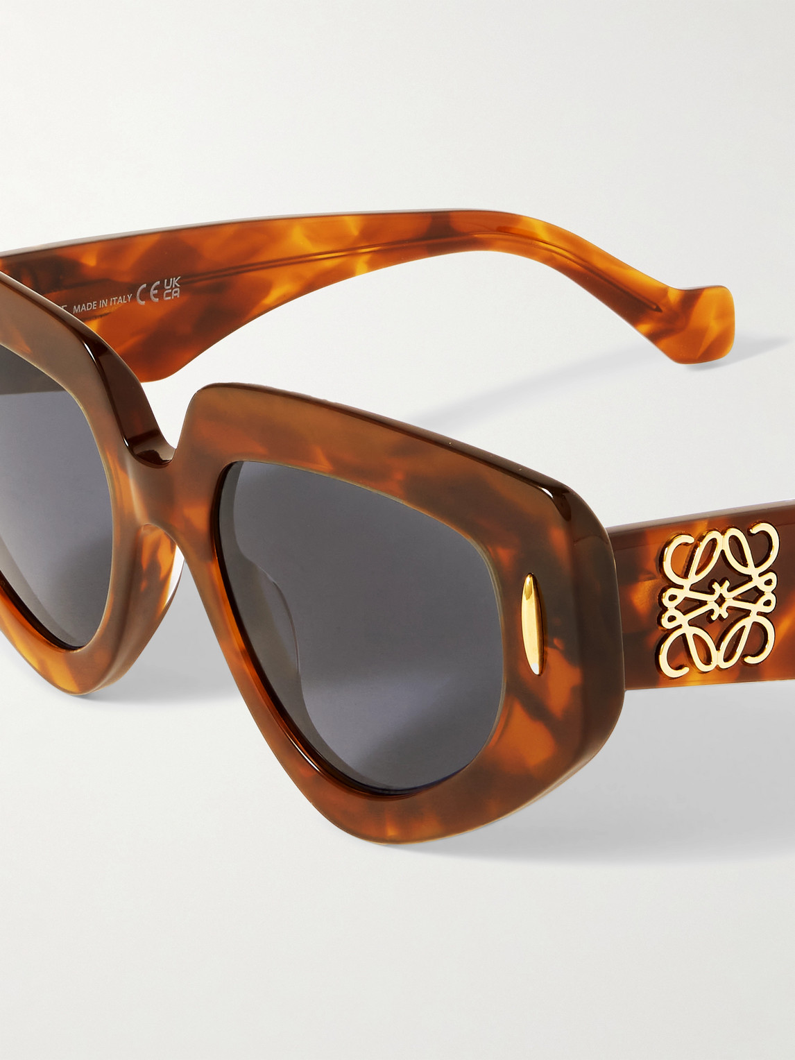 Loewe Cat-eye Tortoiseshell Acetate Sunglasses In Tortoiseshell