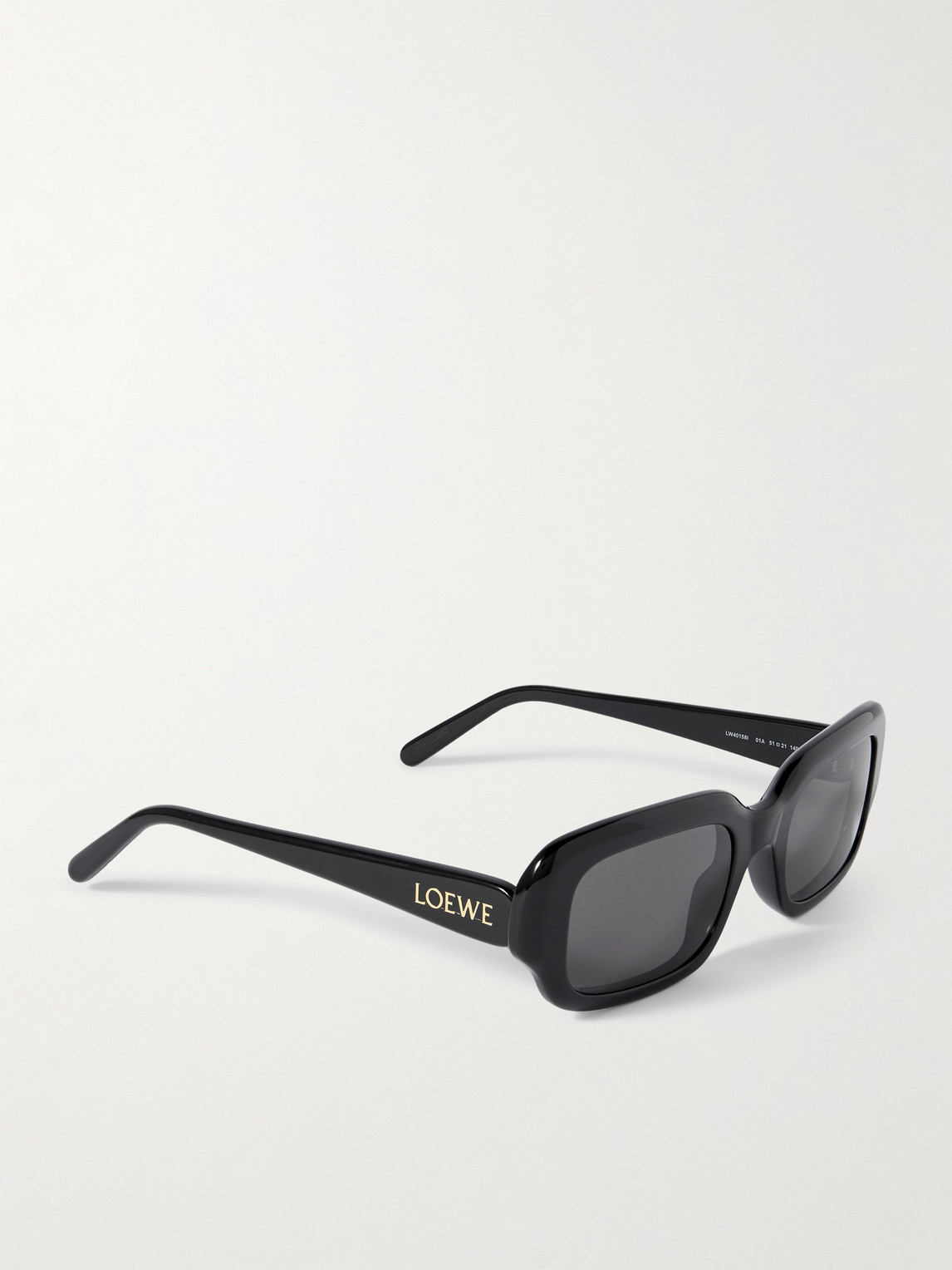 Loewe Square-frame Acetate Sunglasses In Black