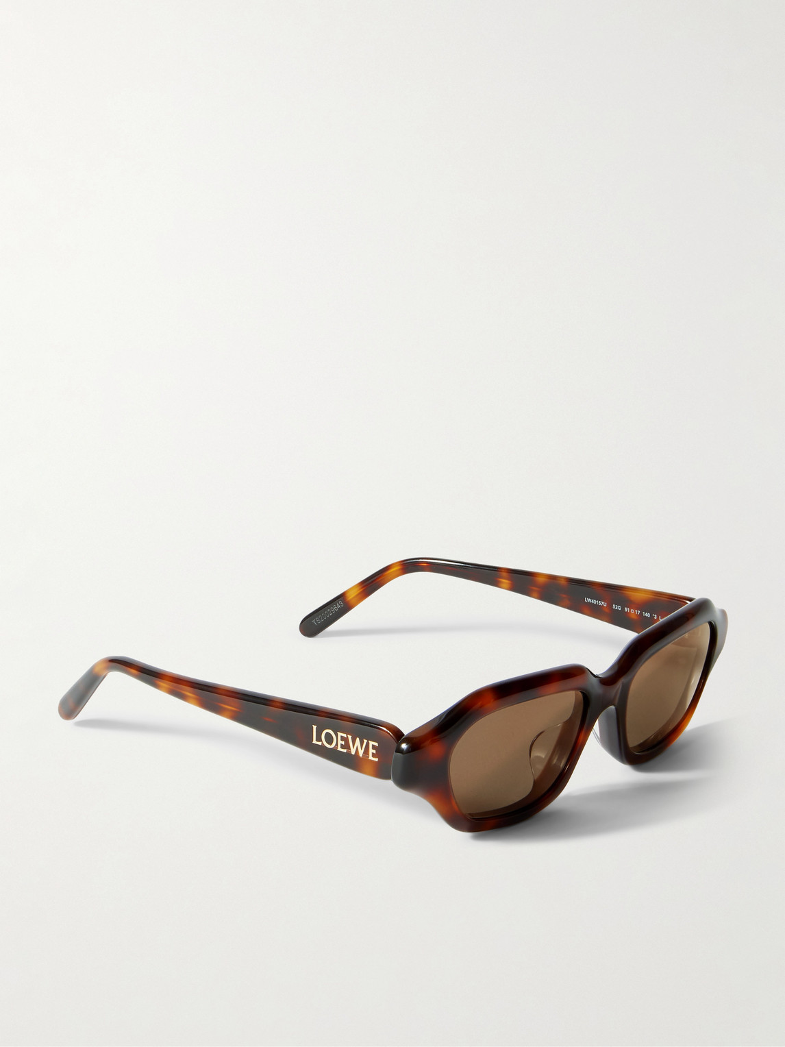 Loewe Square-frame Tortoiseshell Acetate Sunglasses In Tortoiseshell