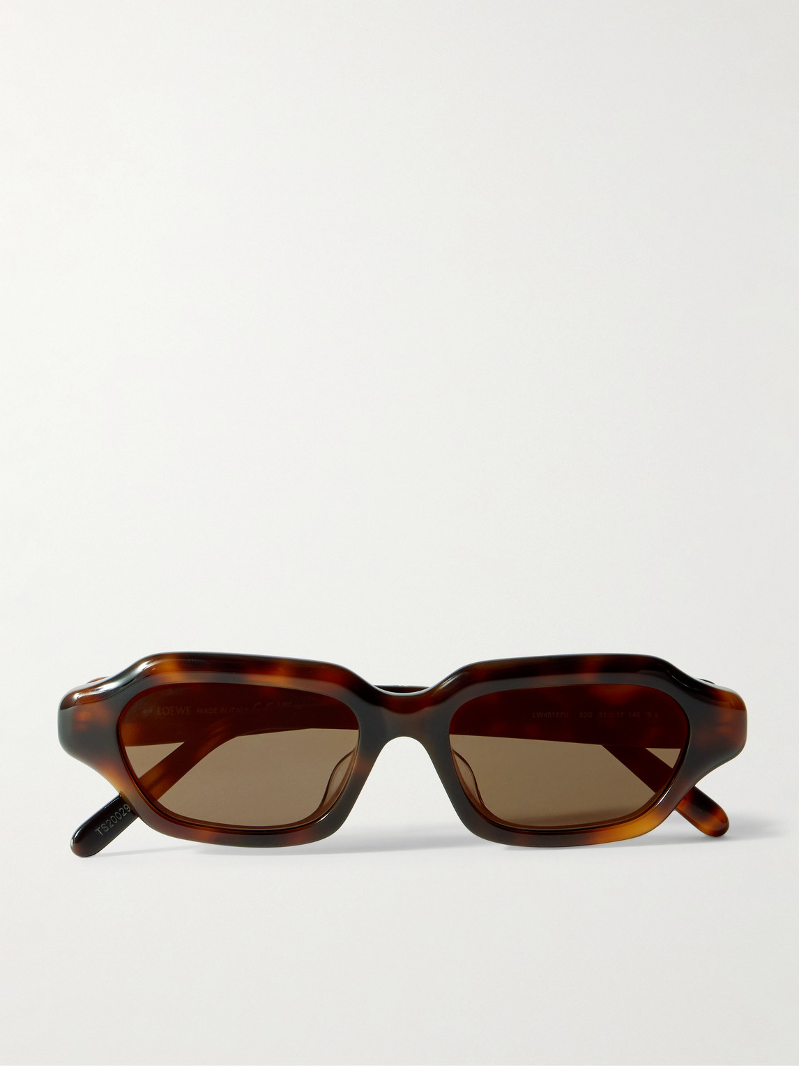 Loewe Square-Frame Tortoiseshell Acetate Sunglasses - Men