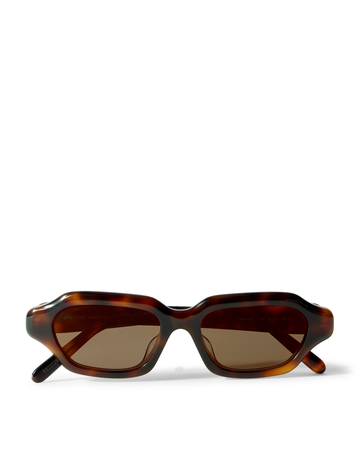 Loewe Square-frame Tortoiseshell Acetate Sunglasses