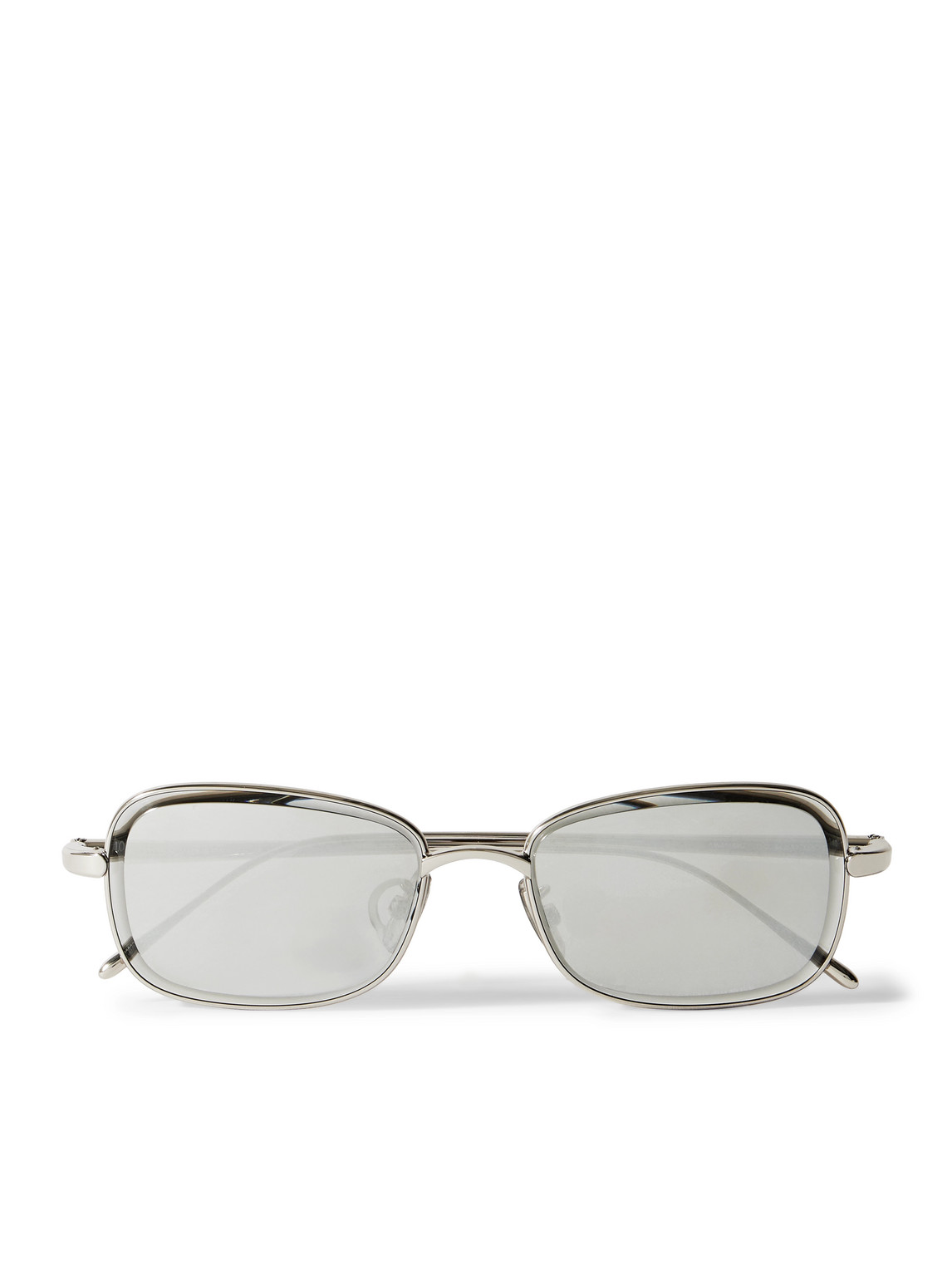 Loewe Square-frame Silver-tone Sunglasses