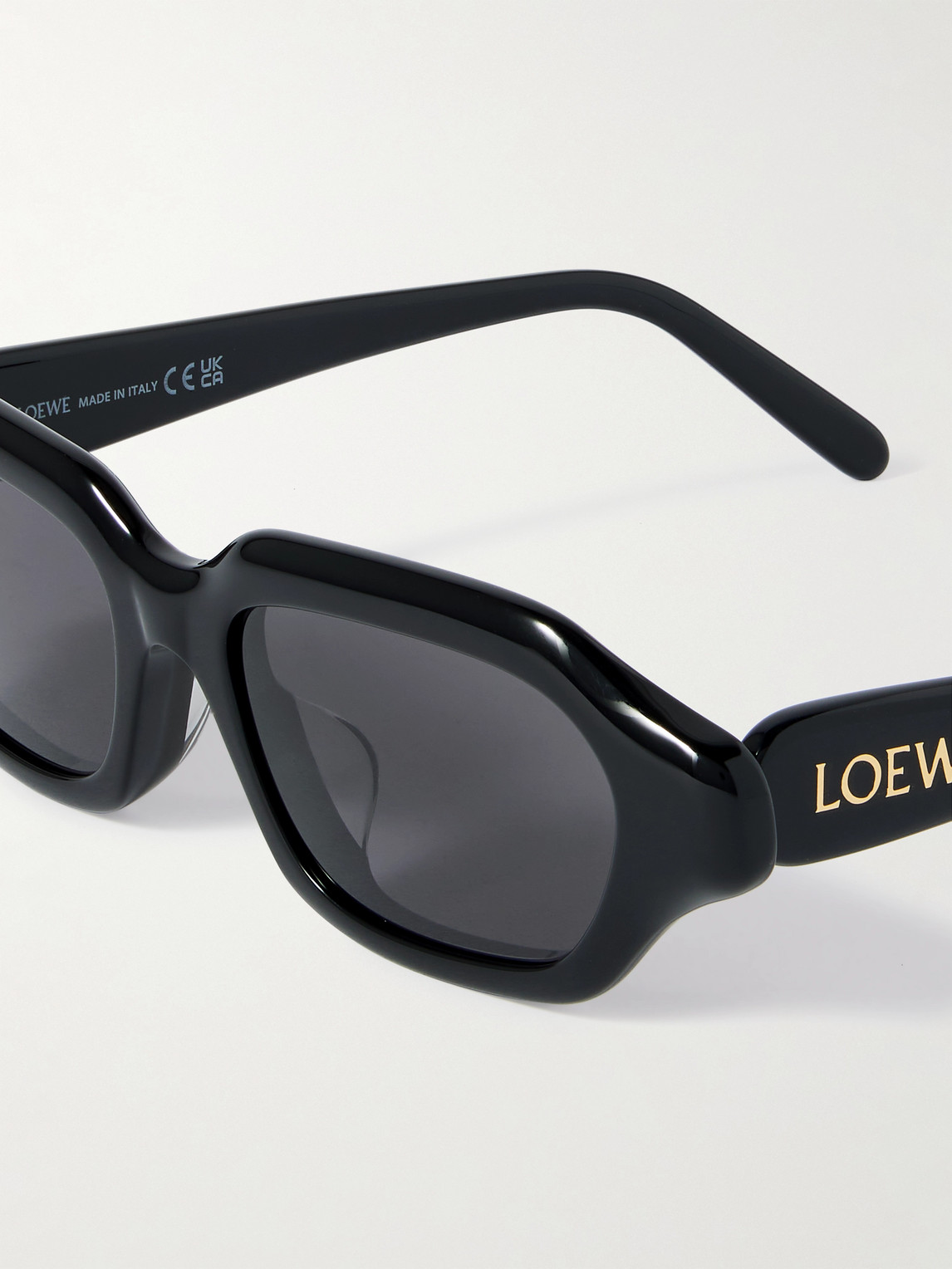 Loewe Square-frame Acetate Sunglasses In Black