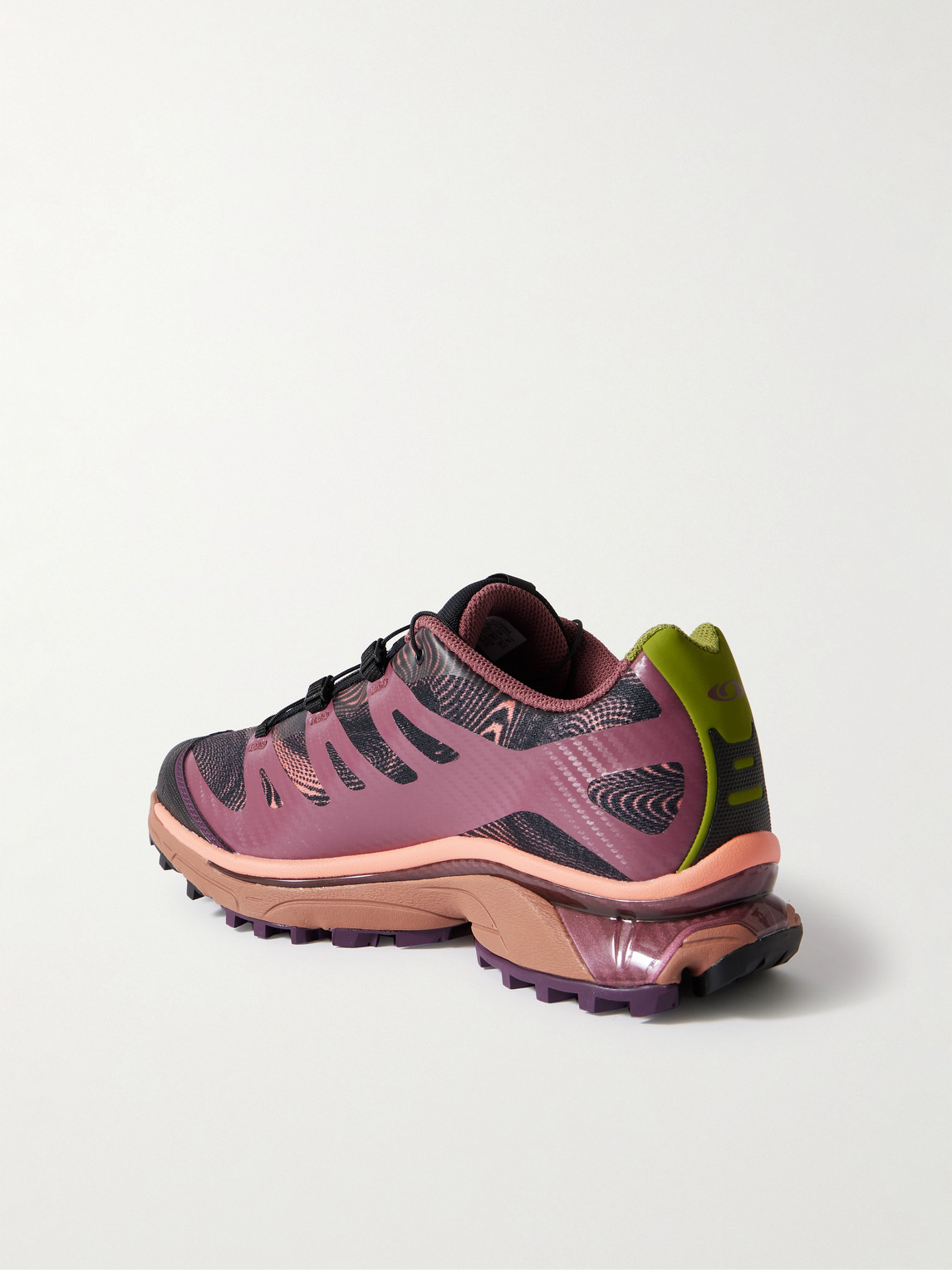 Salomon Xt-4 Og R.a.d Sneakers Nocturne / Tawny Port / Emberglow In Red