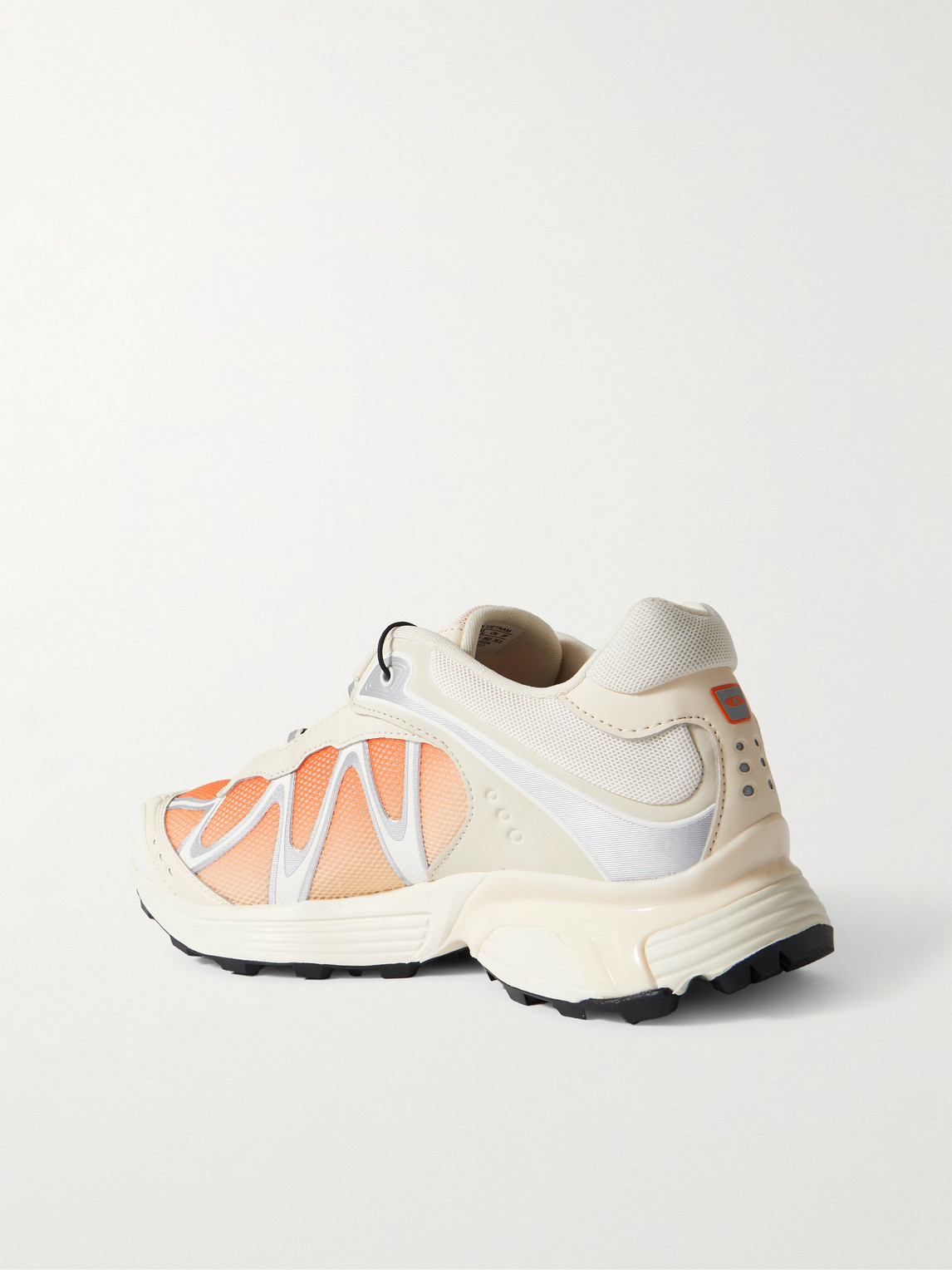 Salomon Whisperer Xt Mesh Panel Sneakers In Orange