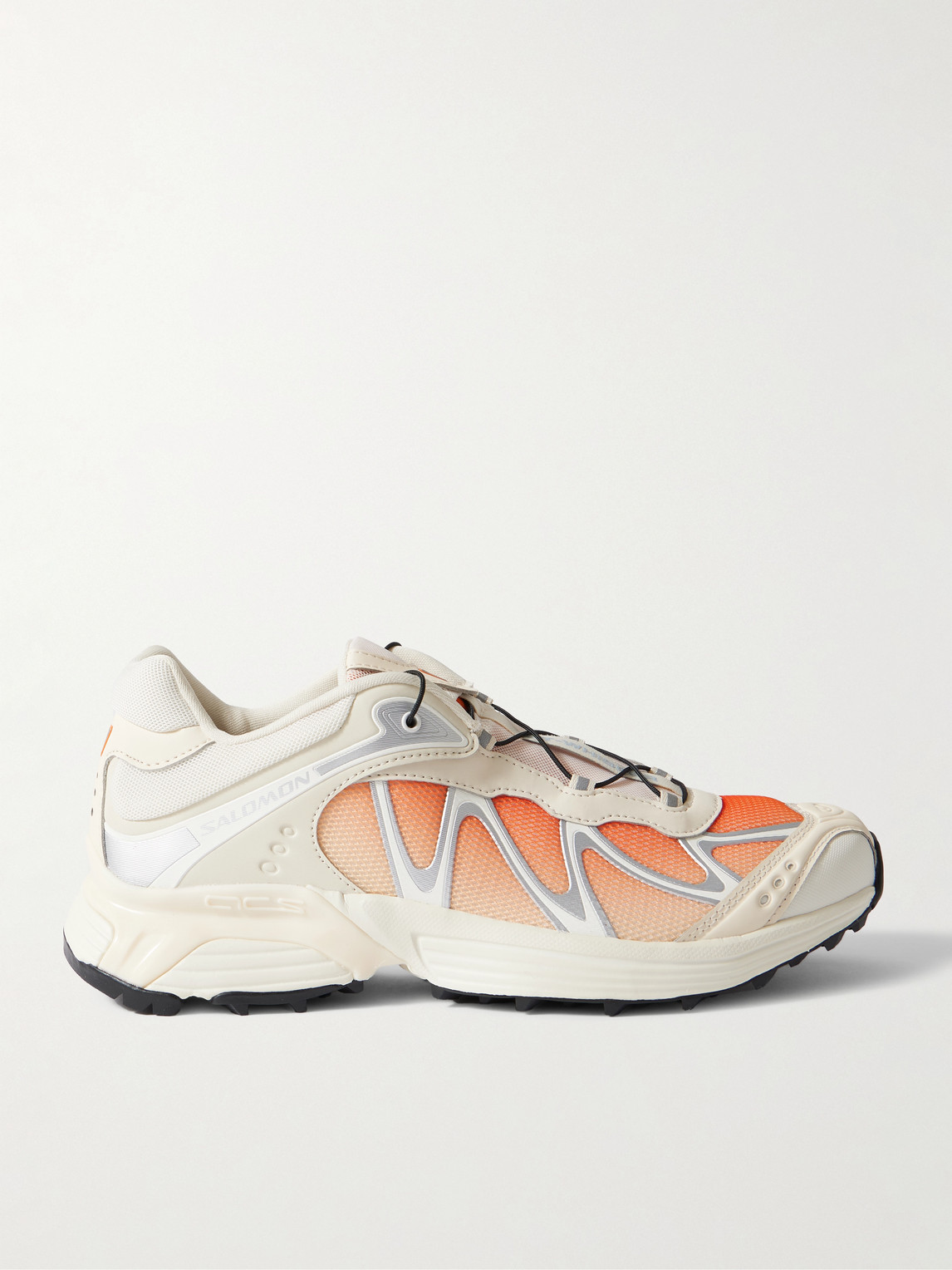 XT-WHISPER Rubber-Trimmed Mesh Sneakers
