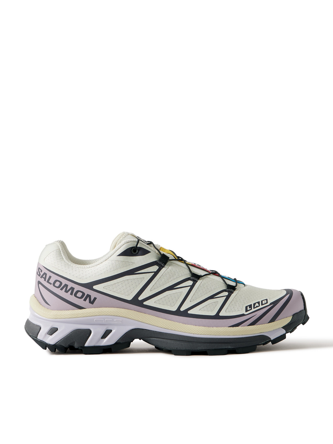 Salomon Xt-6 Rubber-trimmed Mesh Sneakers