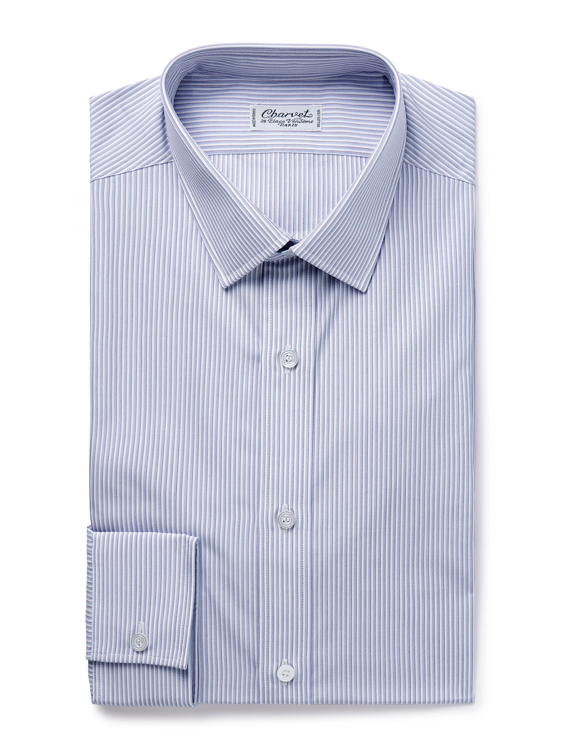 Striped Cotton-Poplin Shirt