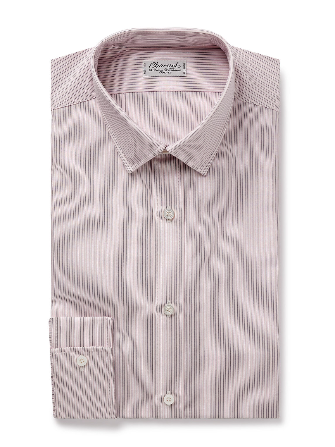 Striped Cotton-Poplin Shirt