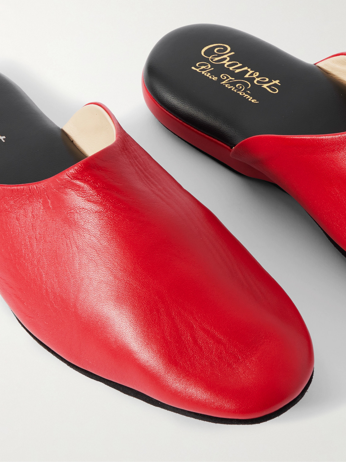 Charvet Nappa Leather Slippers