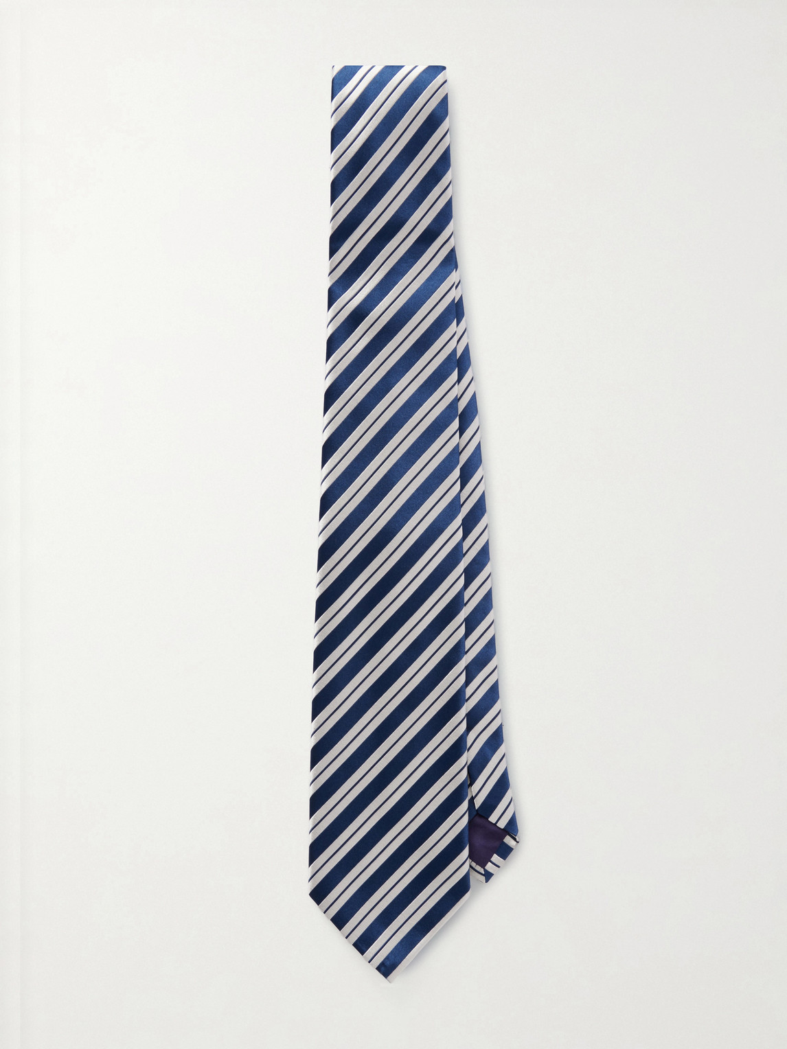 Charvet 8.5cm Classic Striped Silk Tie - Men