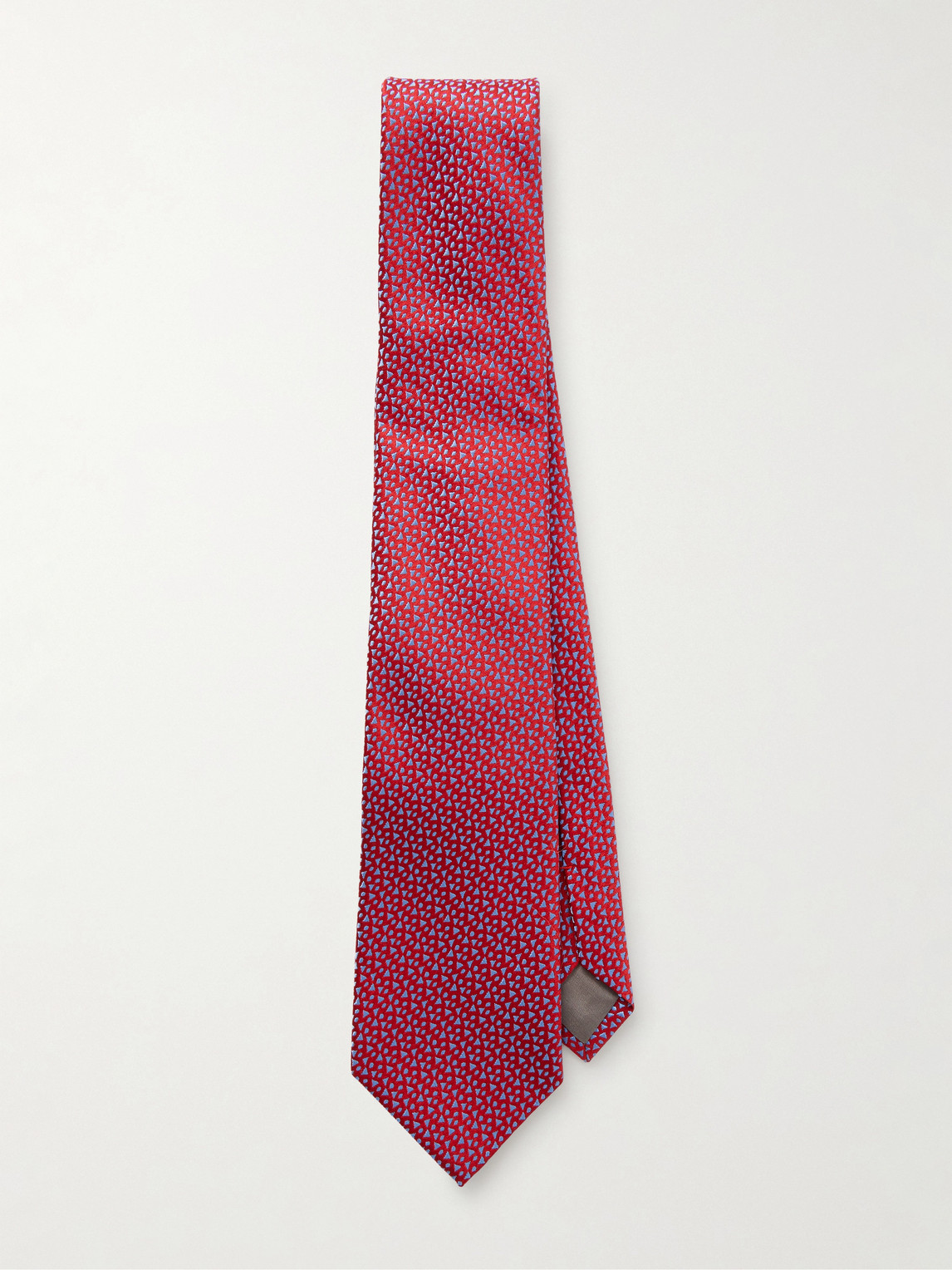 Charvet 8.5cm Embroidered Silk-Twill Tie - Men