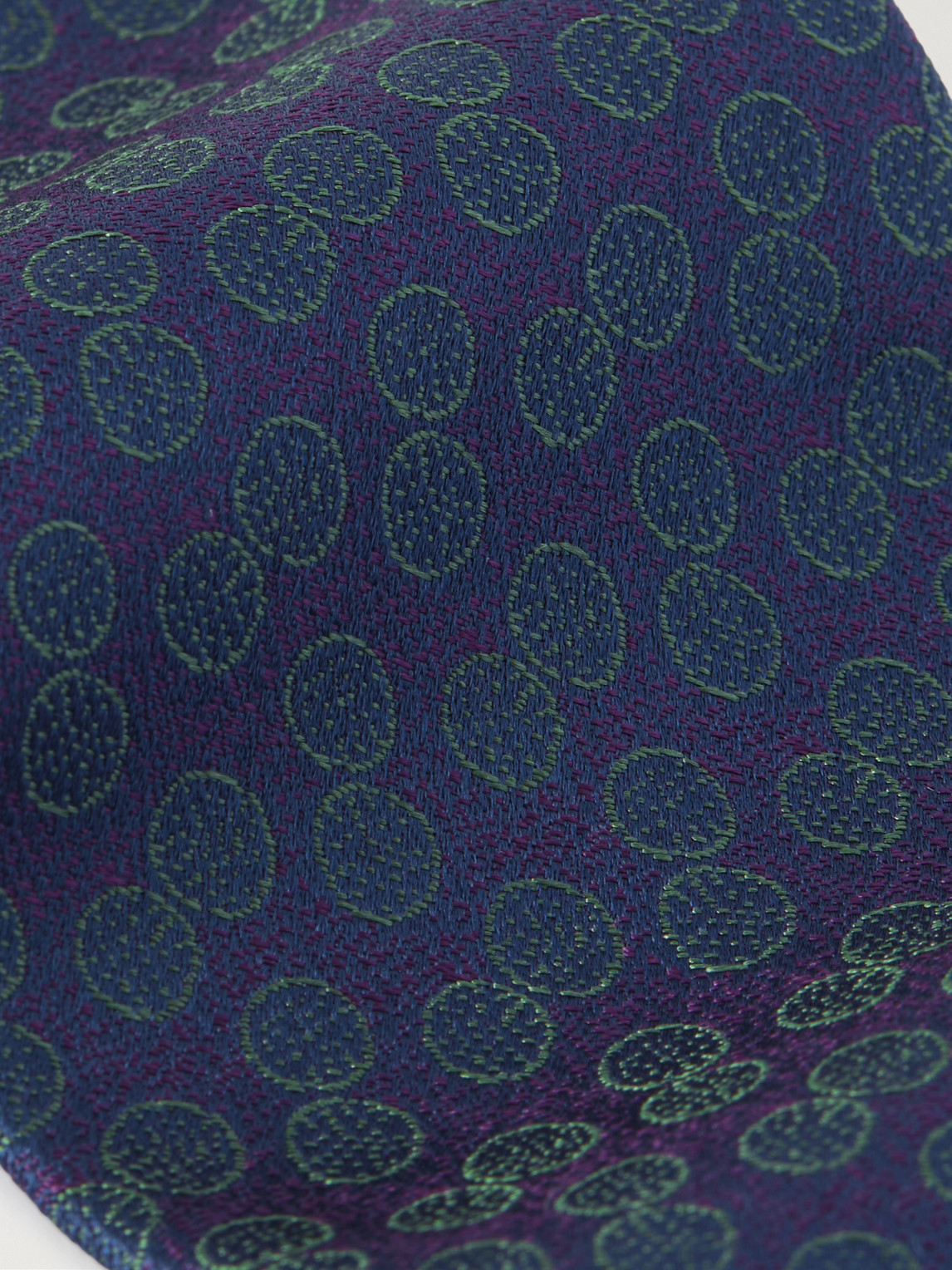 Charvet 8cm Silk-jacquard Tie In Purple