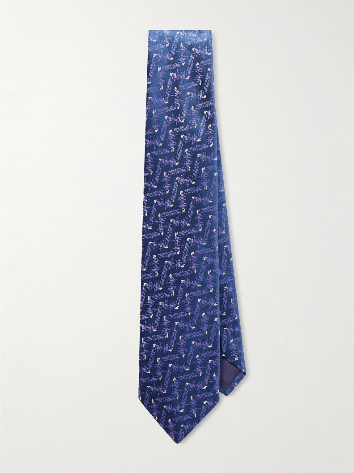 Charvet 8.5cm Embroidered Silk Tie - Men