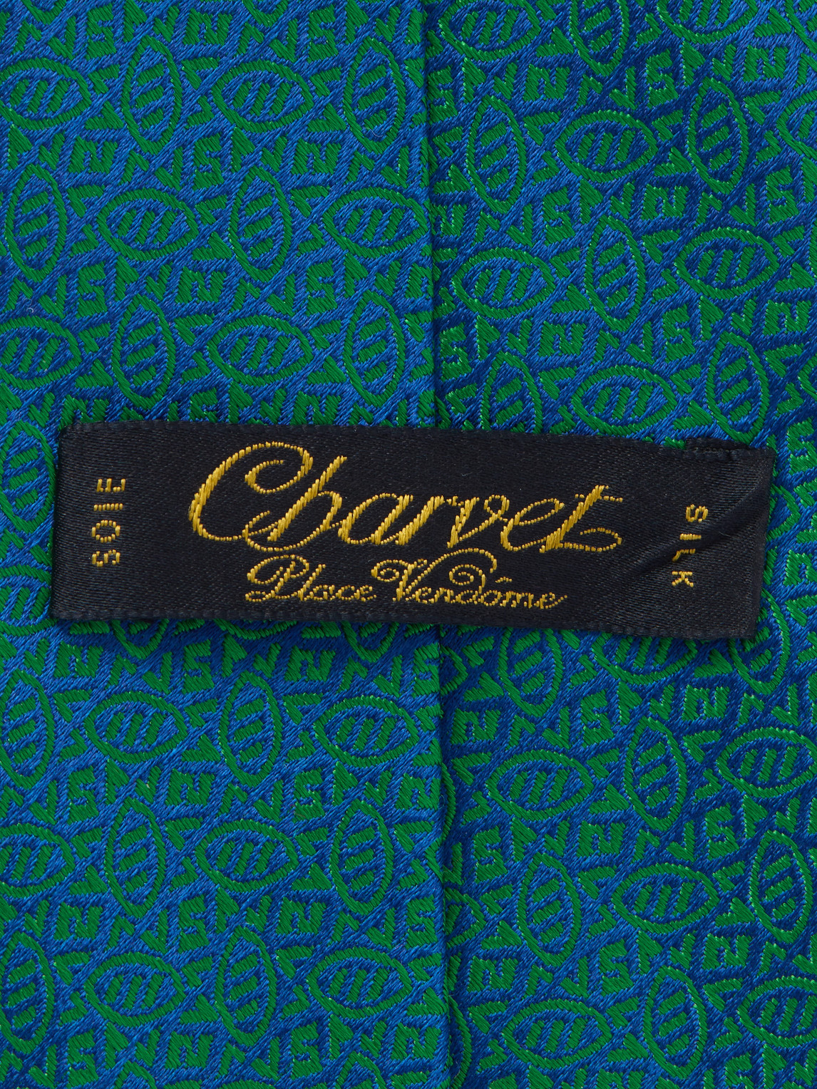 Charvet 8.5cm Silk-jacquard Tie In Green