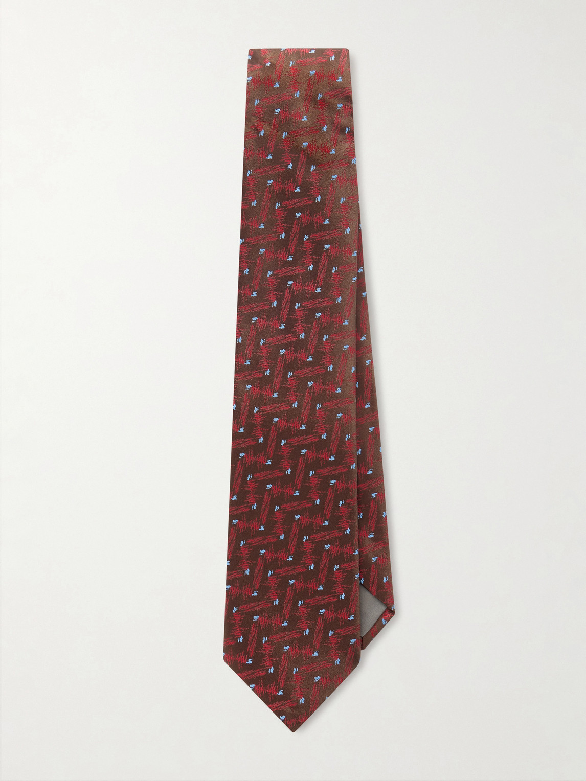 Charvet 8.5cm Embroidered Silk Tie - Men