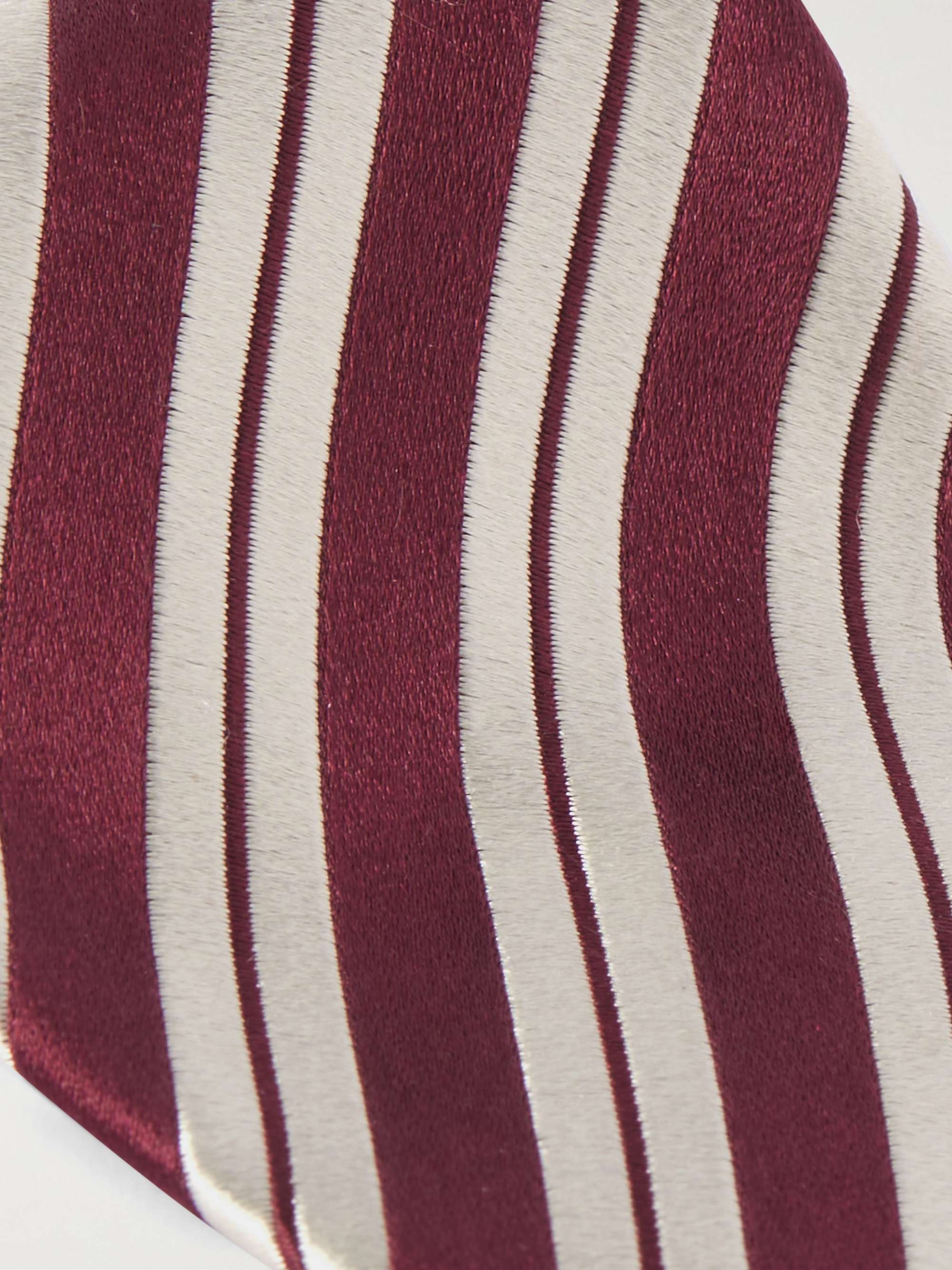 CHARVET Classic Striped Silk Tie