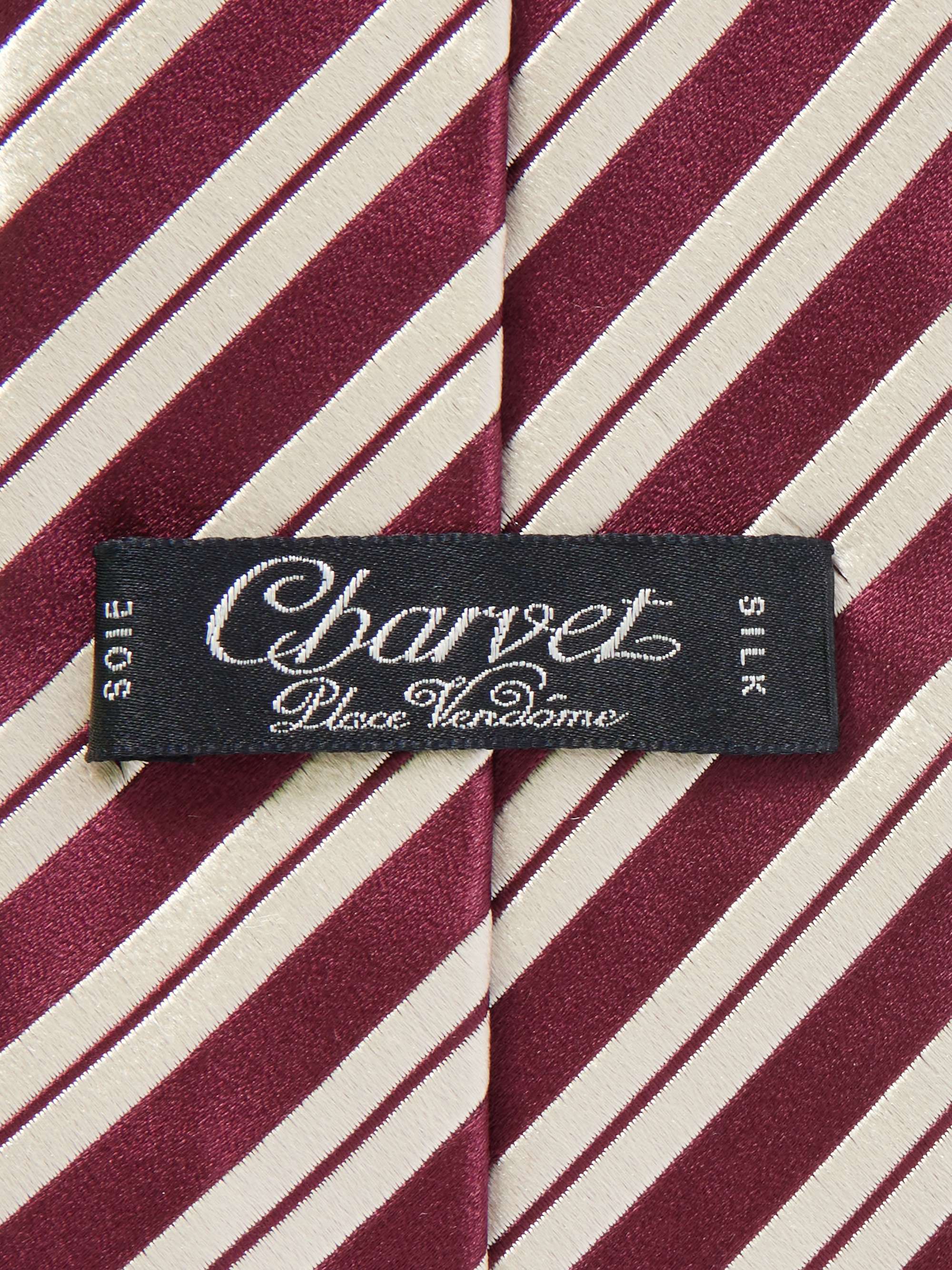 CHARVET Classic Striped Silk Tie