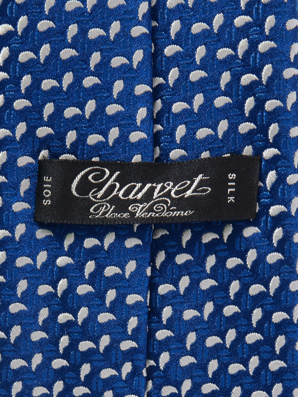 Charvet 8.5cm Embroidered Silk-twill Tie In Blue
