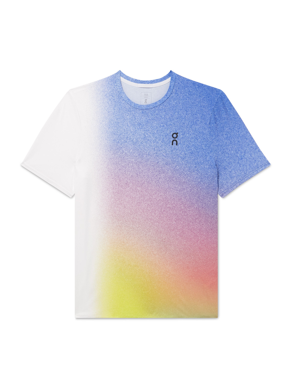 On Court Printed Stretch Recycled-jersey T-shirt
