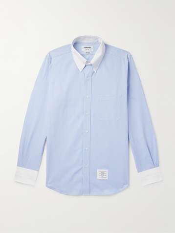 THOM BROWNE - Men Straight Fit Shirt – Atelier New York