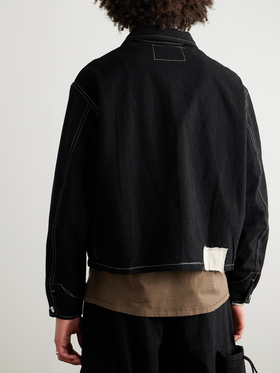 Story Mfg. Wonky-wear Station Organic Cotton-canvas Jacket