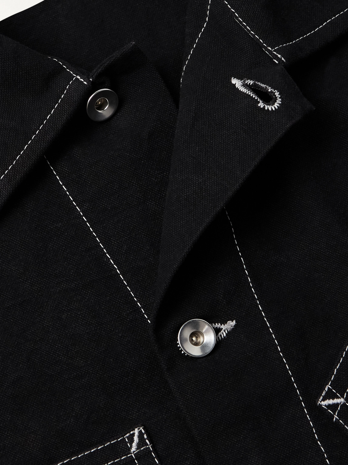 Story Mfg. Wonky-wear Station Organic Cotton-canvas Jacket