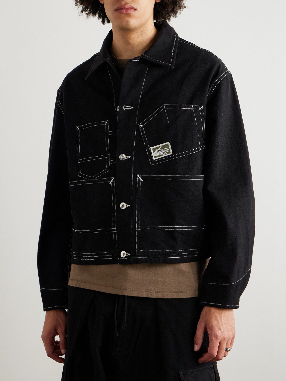 Story Mfg. Wonky-wear Station Organic Cotton-canvas Jacket
