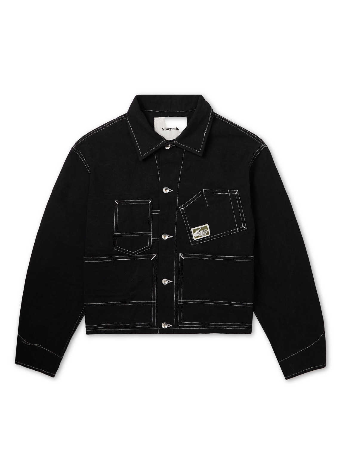 Story Mfg. Wonky-wear Station Organic Cotton-canvas Jacket
