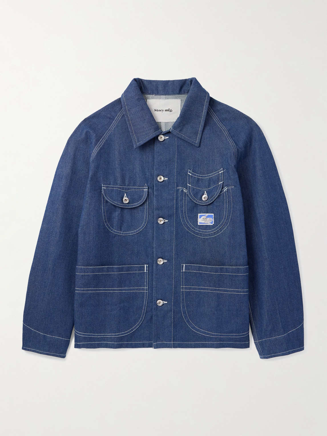 Story mfg. Forager Jacket, Yellow - Curated Menswear