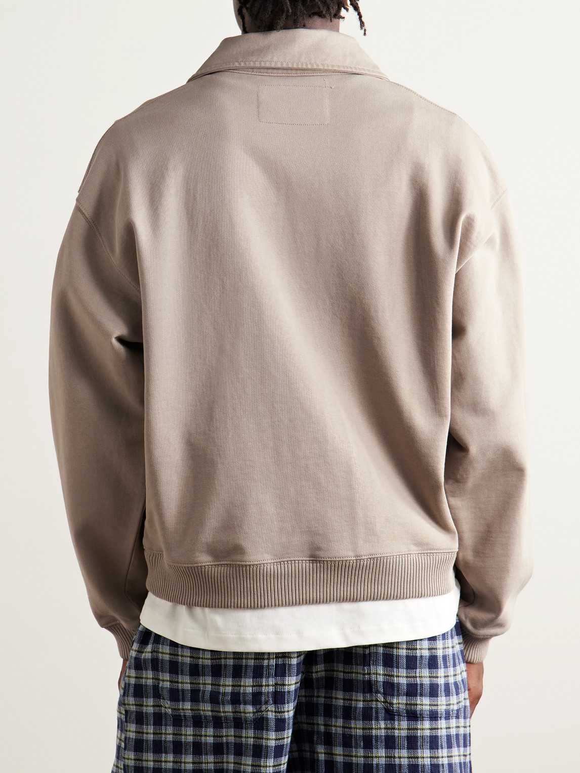 Story Mfg. Brown Geo Sweatshirt In Brown