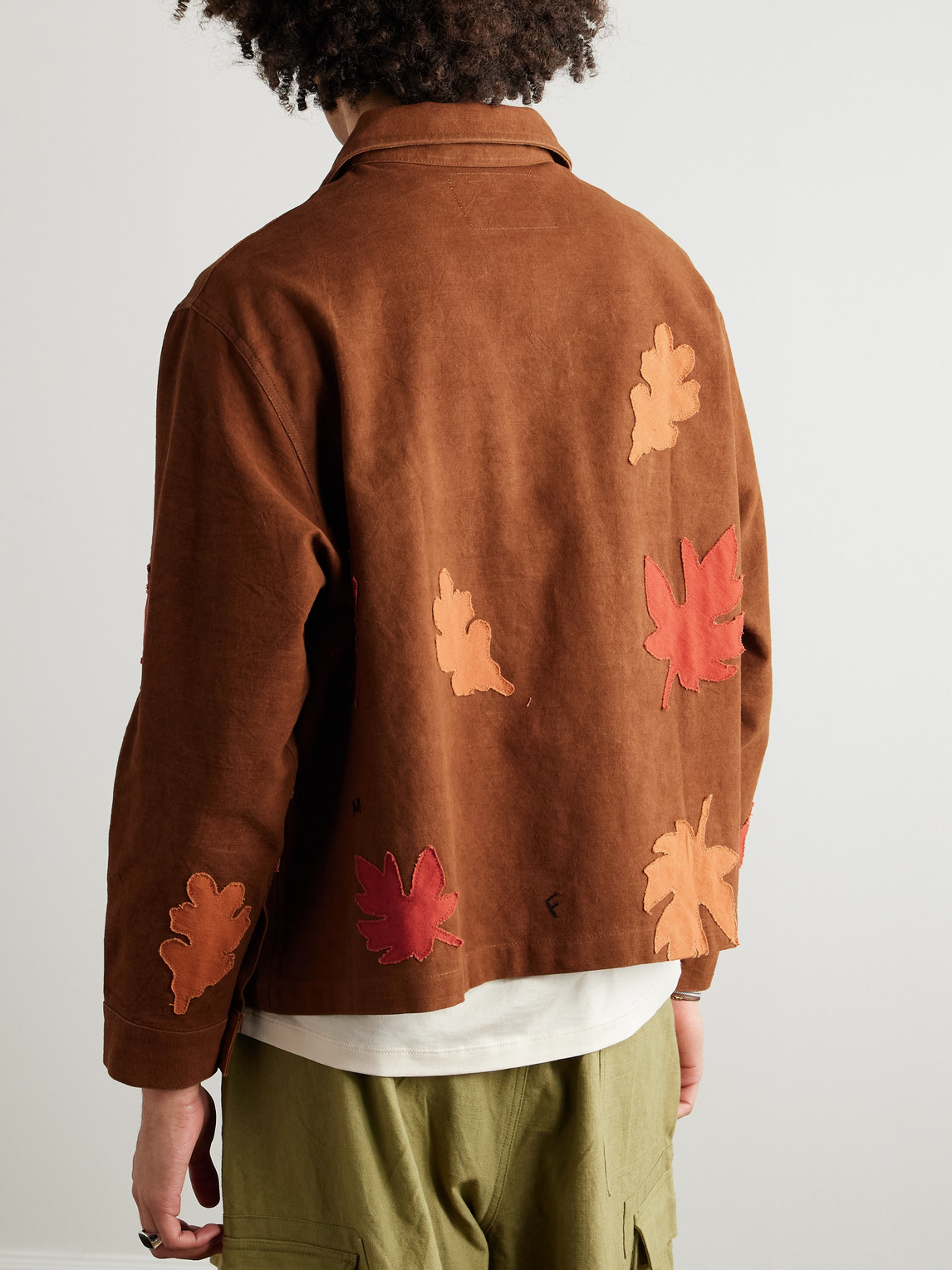 Story Mfg. Second Autumn Appliquéd Organic Cotton Jacket
