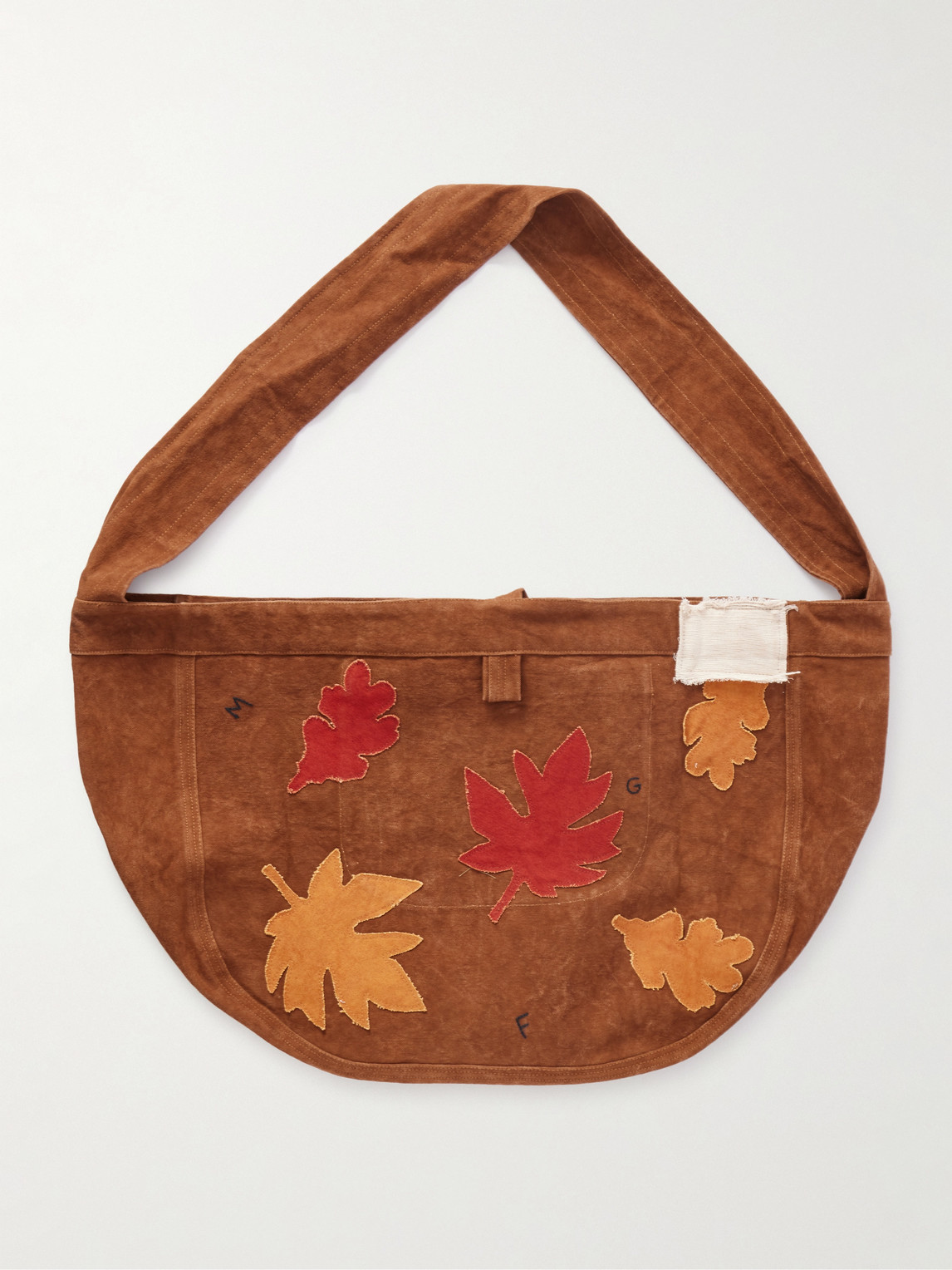 Story Mfg. Big Shop Logo-embroidered Appliquéd Cotton-canvas Tote Bag