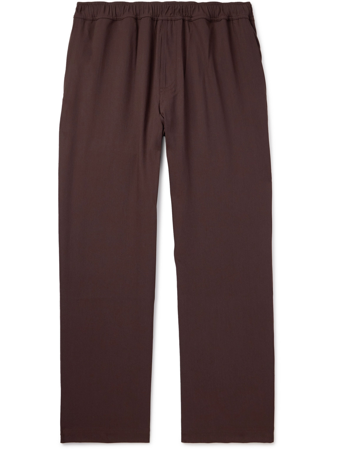 Junes Straight-Leg Wool-Blend Twill Trousers