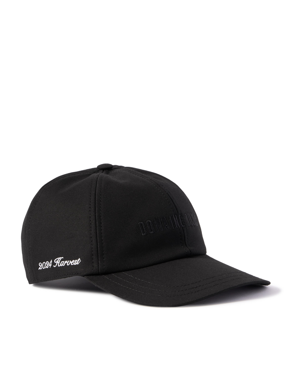 Domaine Dujac Prune Embroidered Cotton-Canvas Cap